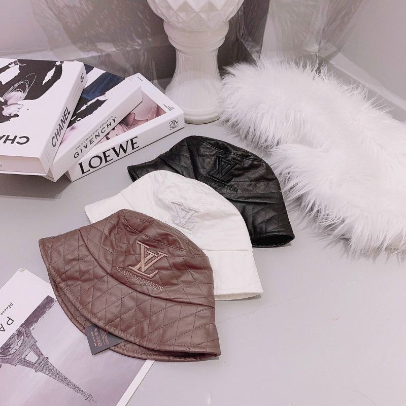 Mũ bucket da pu qc - Nón Tai bèo chất da siêu xịn chữ tiệp mềm siêu xịn thời trang HOT trend