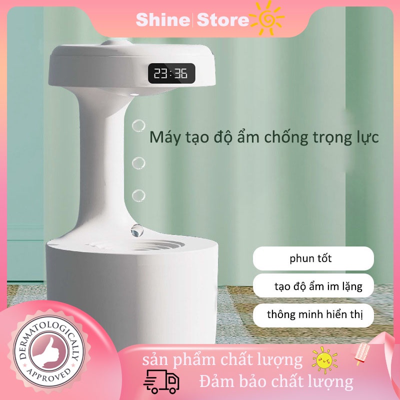 Máy tạo độ ẩm giọt nước chảy ngược công suất lớn im lặng khối lượng sương mù lớn máy phun gia dụng