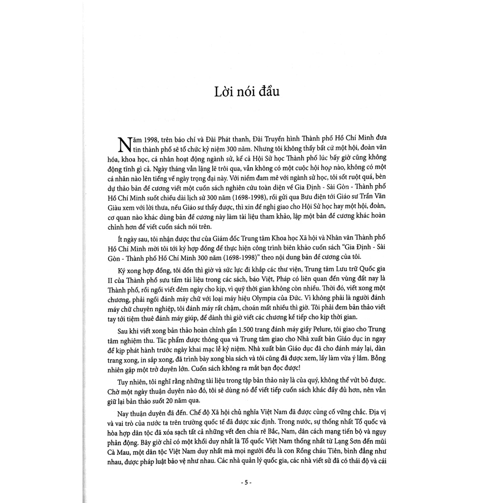 Sách - Gia Định - Sài Gòn - Thành Phố Hồ Chí Minh: Dặm Dài Lịch Sử (1698 - 2020) - Tập 1 (1698 - 1945) (THO)