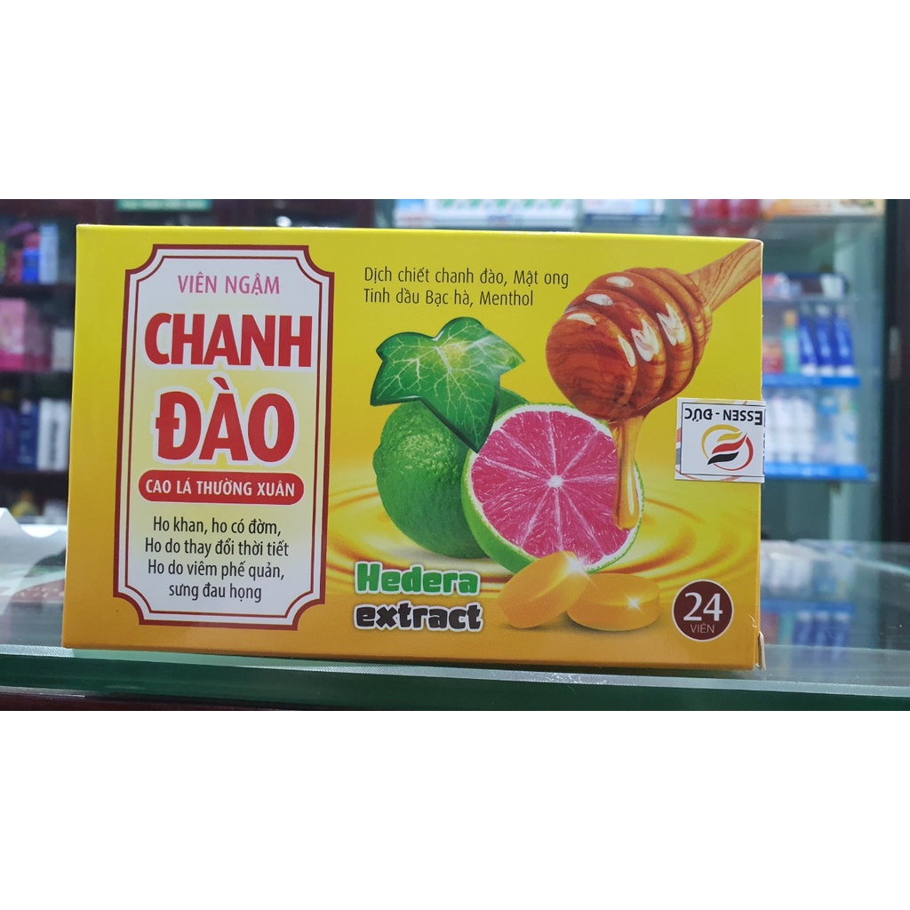 Viên Ngậm Ho chanh đào