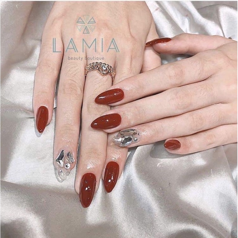 Nail Box thiết kế 35k lấy tương tác ạ ❤️ Kèm tăm, dũa, keo dán, keo chai, cồn
