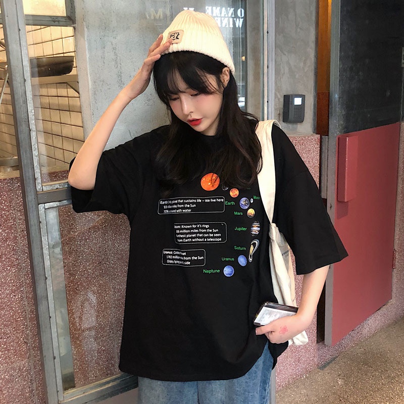 Áo Phông Form Rộng Nam Nữ Tay Lỡ Thoáng Mát Chất Mềm Mịn Trẻ Trung | 1969Unisex