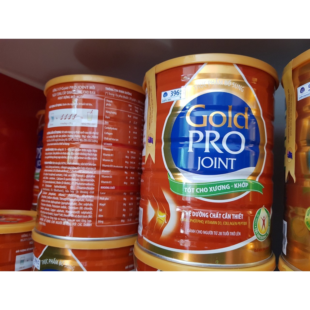 Sữa canxi Gold pro jont 900g