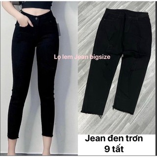 Jean 9 tất, lỡ bigsize, lỡ đại 62kg - 95kg