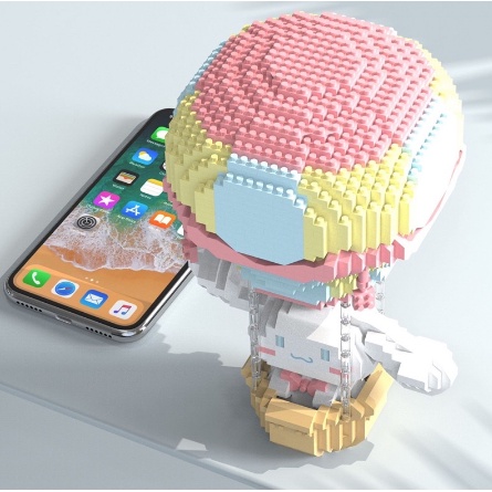 Mô hình lắp ráp - Đồ Chơi Lắp Ráp Cinnamoroll Hoạt Hình đáng yêu 3D Bằng Nhựa ABS Cho bé