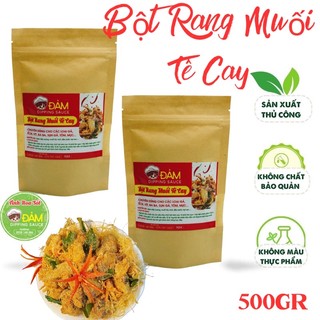 Bột rang muối 500gram tê cay