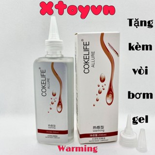 Gel Bôi Trơn Cokelife Gốc Nước Giảm Đau Cho Gay - 200ml màu đỏ