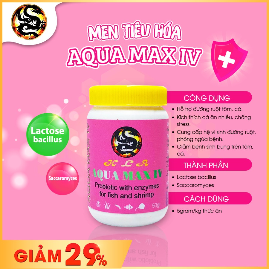 Aquamax 2 Khoáng chất, Vitamin Cá Rồng, Cá Koi