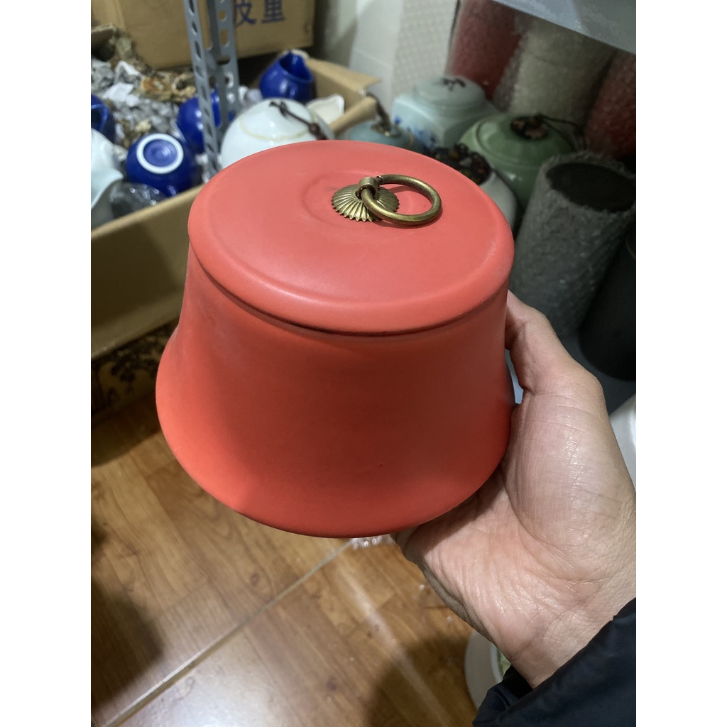 Hũ đựng trà sứ - nhiều mẫu, kích thước hàng lô giá rẻ