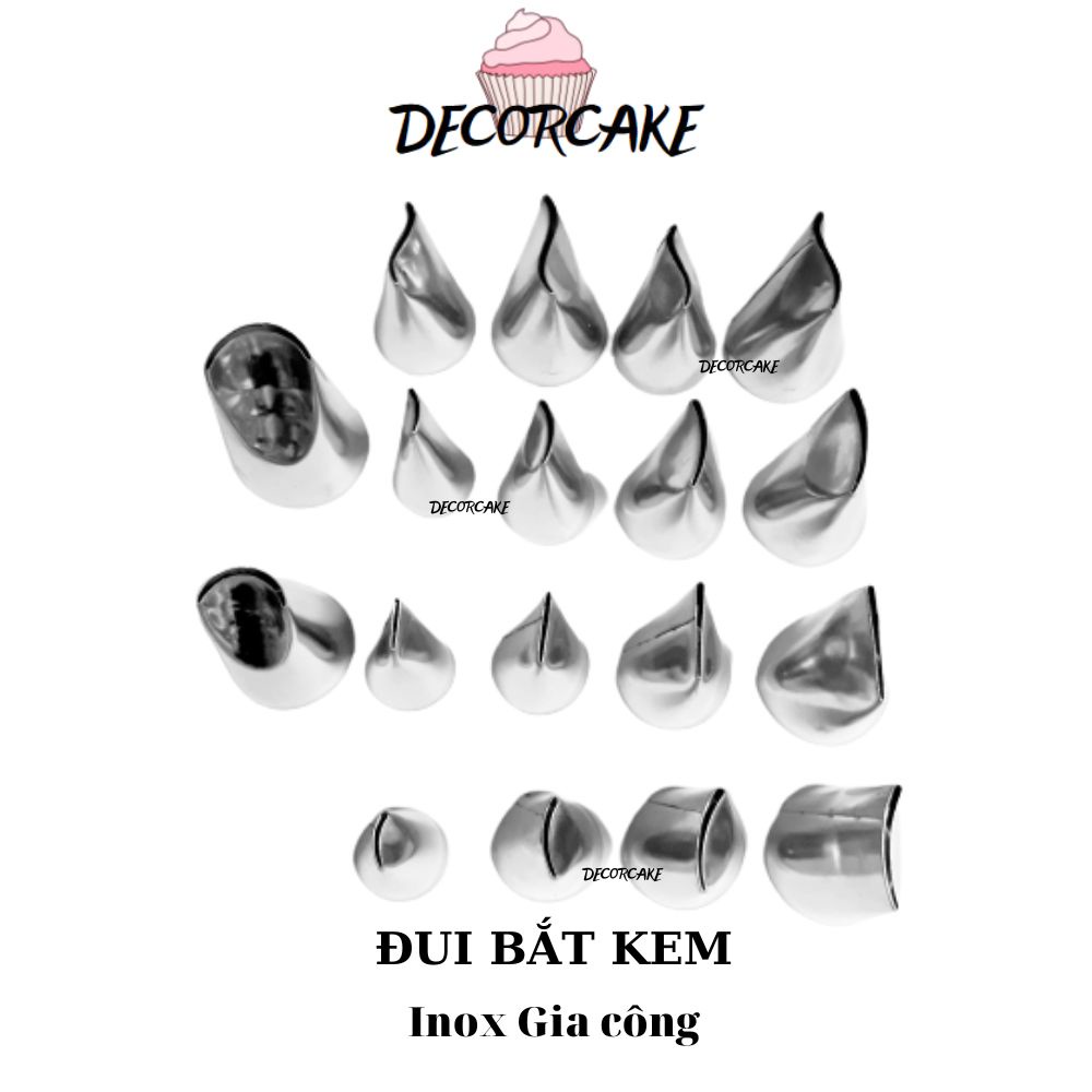 Đui gia công, Bộ đui bắt hoa trà, Bộ đuôi hoa hồng, đui hồng thẳng chất liệu inox gia công