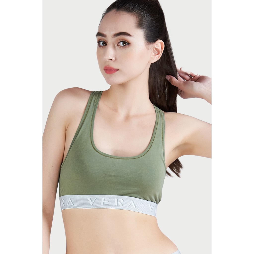 Áo Ngực Vera By Chipu Dáng Sport Bra Cotton Spandex - 0006