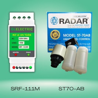 -Rơ le chuyển nguồn phao điện 12V công suất 1KW