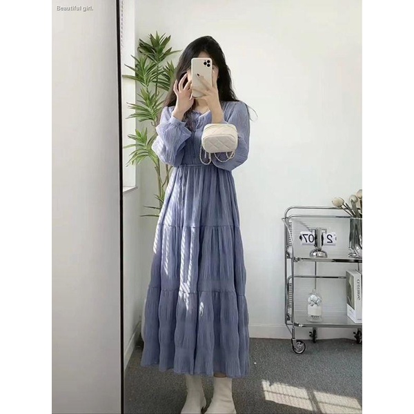 Đầm Dáng Dài Rộng Phong Cách Ngọt Ngào Thời Trang Xuân Hè 2023 Cho Nữ