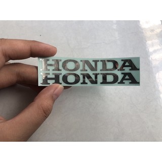 Chữ Honda Bửng Wave i Inox