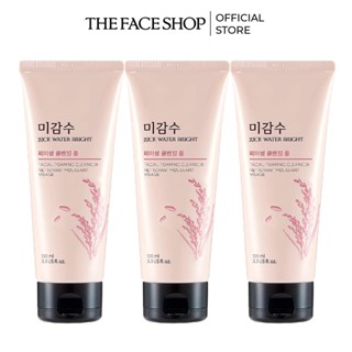 Combo 3 Sữa Rửa Mặt Làm Sáng Da THE FACE SHOP Rice Water Bright Cleansing