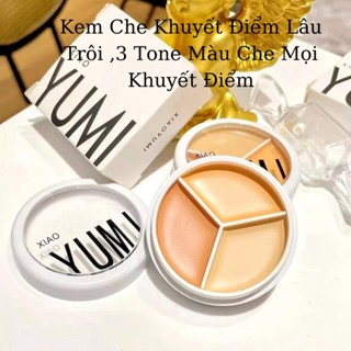 Kem Che Khuyết Điểm Thần Thánh Lâu Trôi ,3 Tone Màu Che Mọi Khuyết Điểm che phủ làm sáng da quầng thâm mắt Xiao Yumi = k