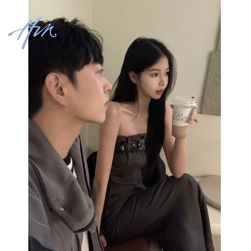 Đầm Ống Lửng Ôm Dáng Thời Trang Mùa Hè Hàn Quốc Gợi Cảm Cá Tính Phong Cách Mới Cho Nữ