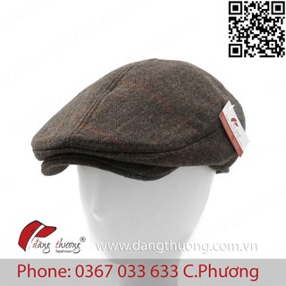 Mũ nón beret trung niên cổ điển chất liệu NỈ DẠ DÀY