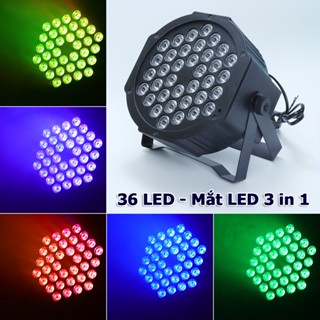 Đèn 36 Led sân khấu Flat Par Light  cảm ứng âm thanh, remote điều khiển