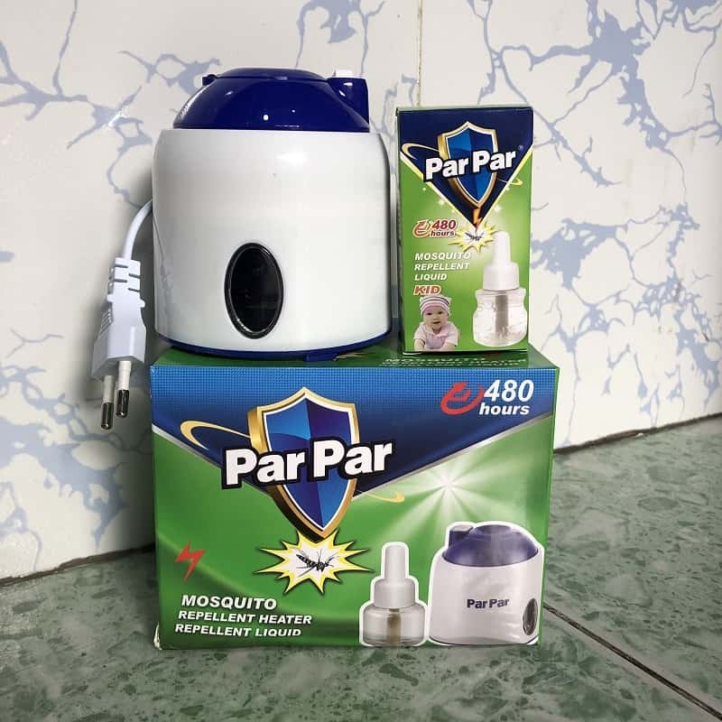 Đèn đuổi muỗi, máy đuổi muỗi xông tinh dầu Parpar