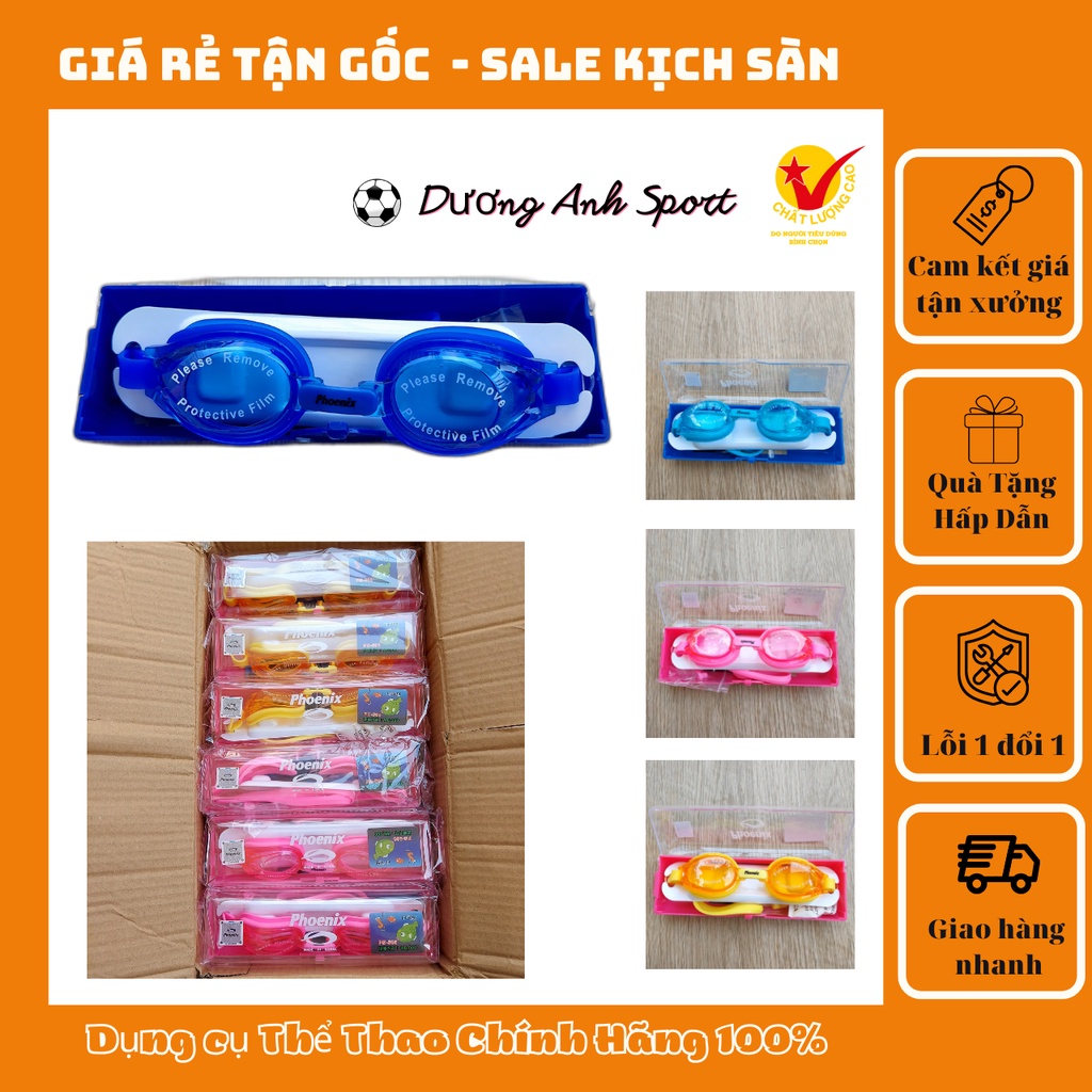 Kính Bơi Phoenix PN 506 Nhiều Màu Sắc Kèm Hộp Giá Siêu Rẻ