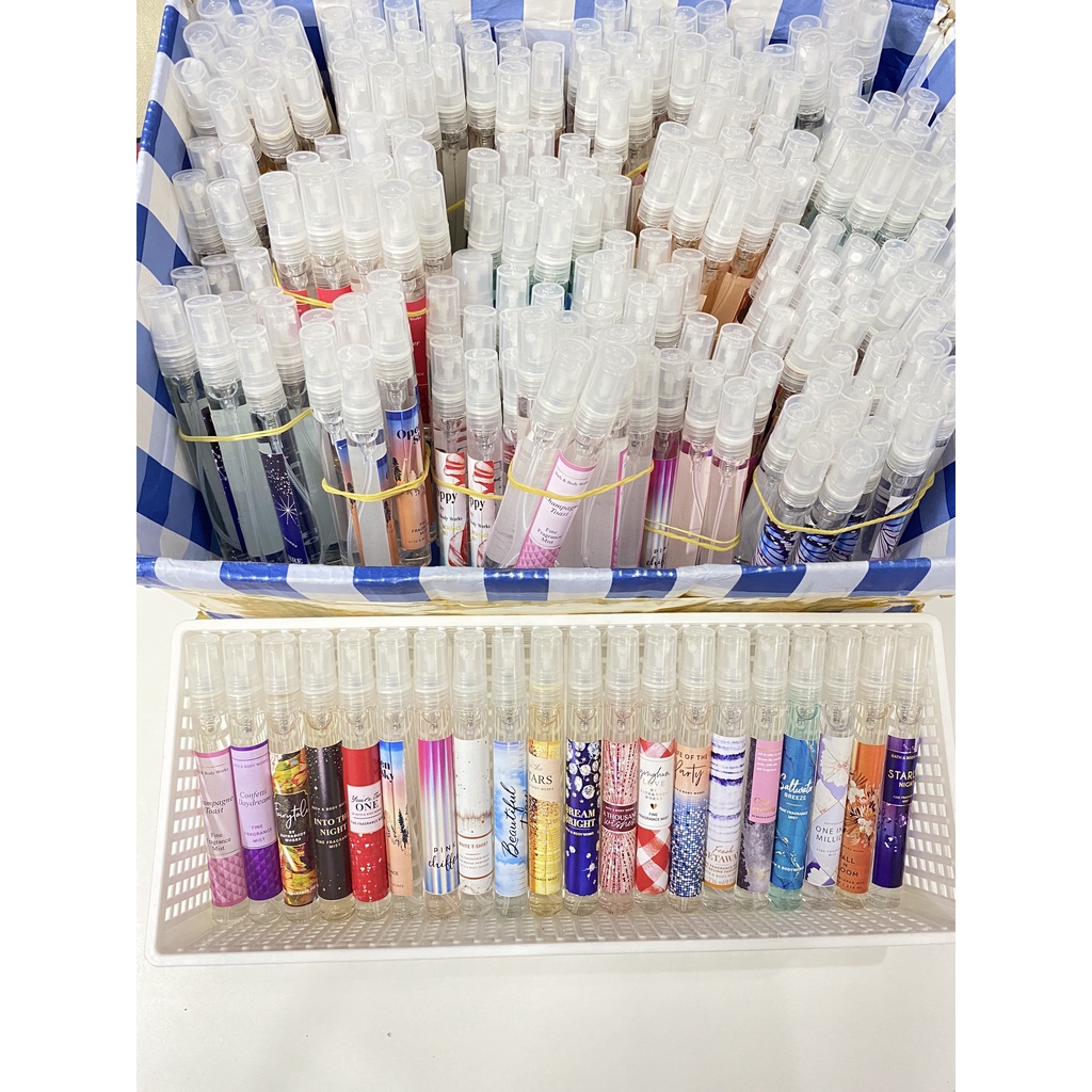 Xịt thơm body Bath Body Works Mini size 10ml