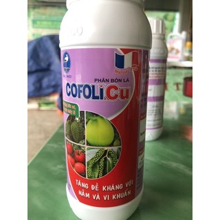 Phân bón lá COFOLI CU chai 450ml | Baconco