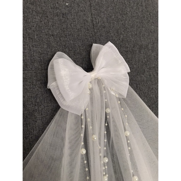 Lúp cô dâu phối nơ tiểu thư nhiều mẫu