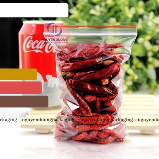 Set 100 túi Zip chỉ đỏ Size từ 00-6