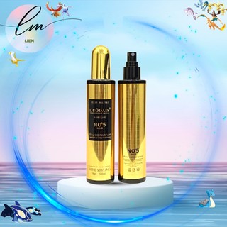 Xịt dưỡng tóc thơm l'uôdais no5 hương nước hoa pháp