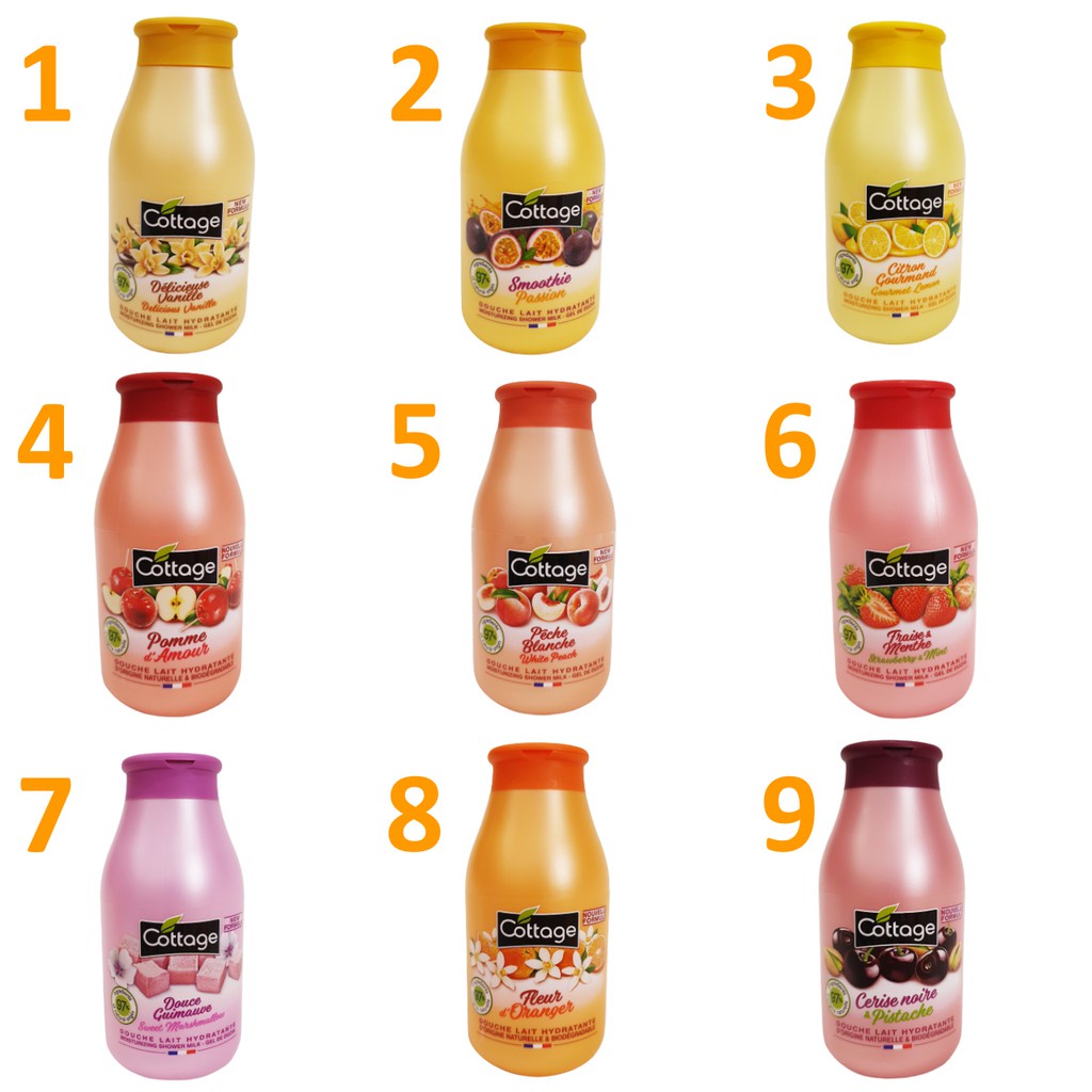 Sữa tắm Cottage Pháp 750ml
