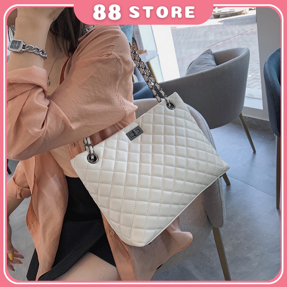 Túi xách nữ công sở tote da pu cao cấp ô trám thời trang hàn quốc giá rẻ đẹp TX-118 | BigBuy360 - bigbuy360.vn