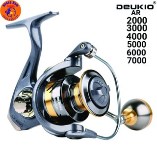 Máy câu cá deukio ar 2000-7000. máy câu full kim loại. máy câu lure dùng cho cần câu máy đứng. đồ câu hoàng nam