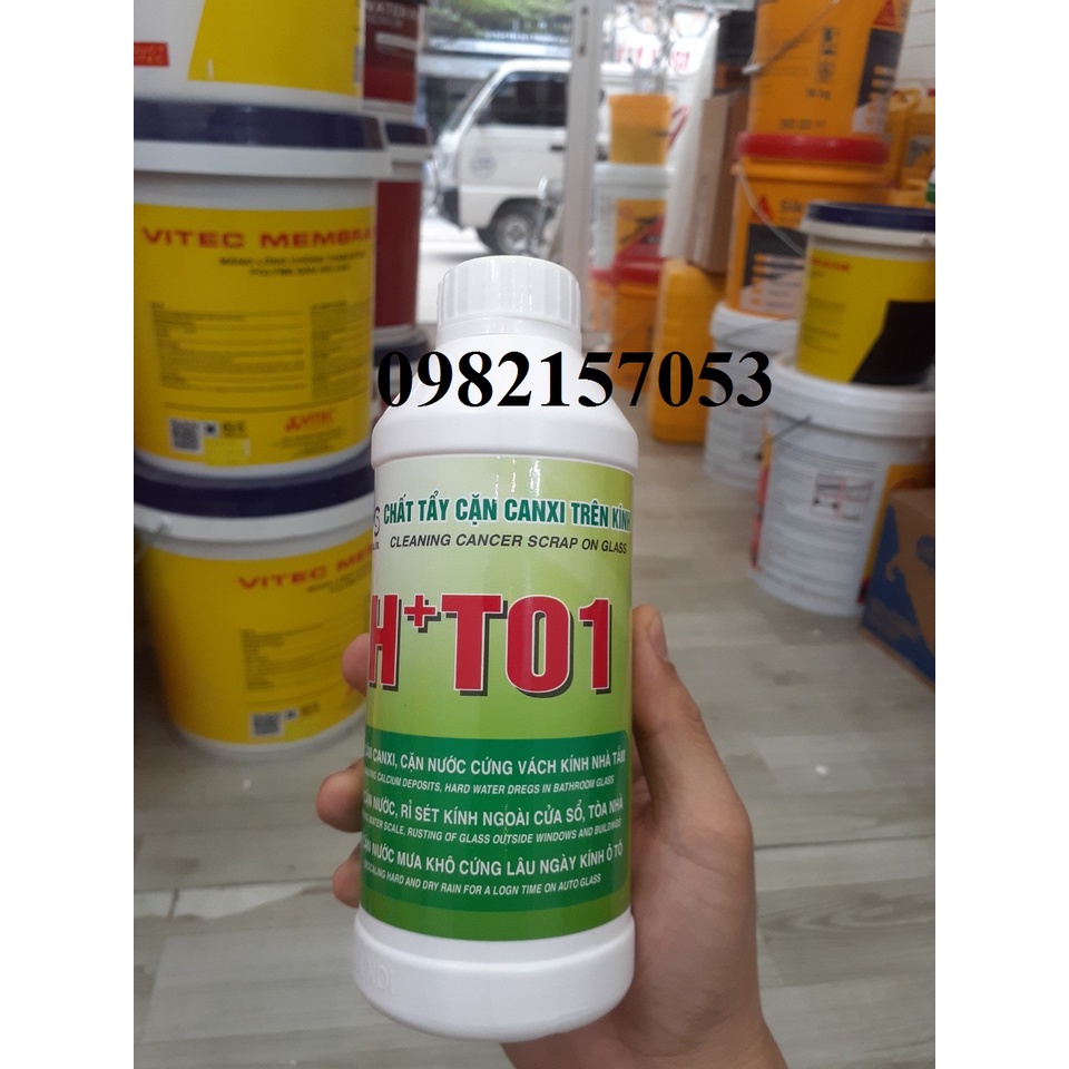 Chất tẩy cặn canxi trên INOX VÀ KIM LOẠI 500ml