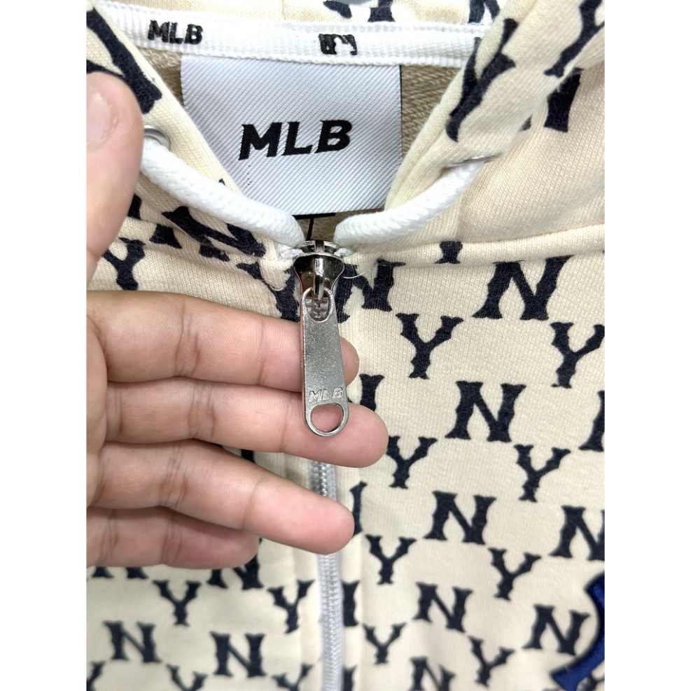 Hoodie Zip MLB Monogram Có khóa dây kéo Vải cotton 100% (Free Ship) The.Fire | BigBuy360 - bigbuy360.vn