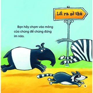 Sách thiếu nhi - Đừng mở sách ra!