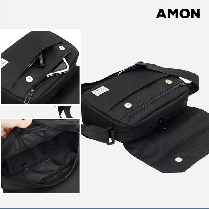 Túi Đeo Chéo Nam Thời Trang đi học đi làm - Túi Đeo Chéo RAMONDA thương hiệu AMON