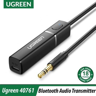 Thiết bị phát audio bluetooth 4.2 cho tivi/laptop/pc cao cấp | ugreen 40761 chính hãng