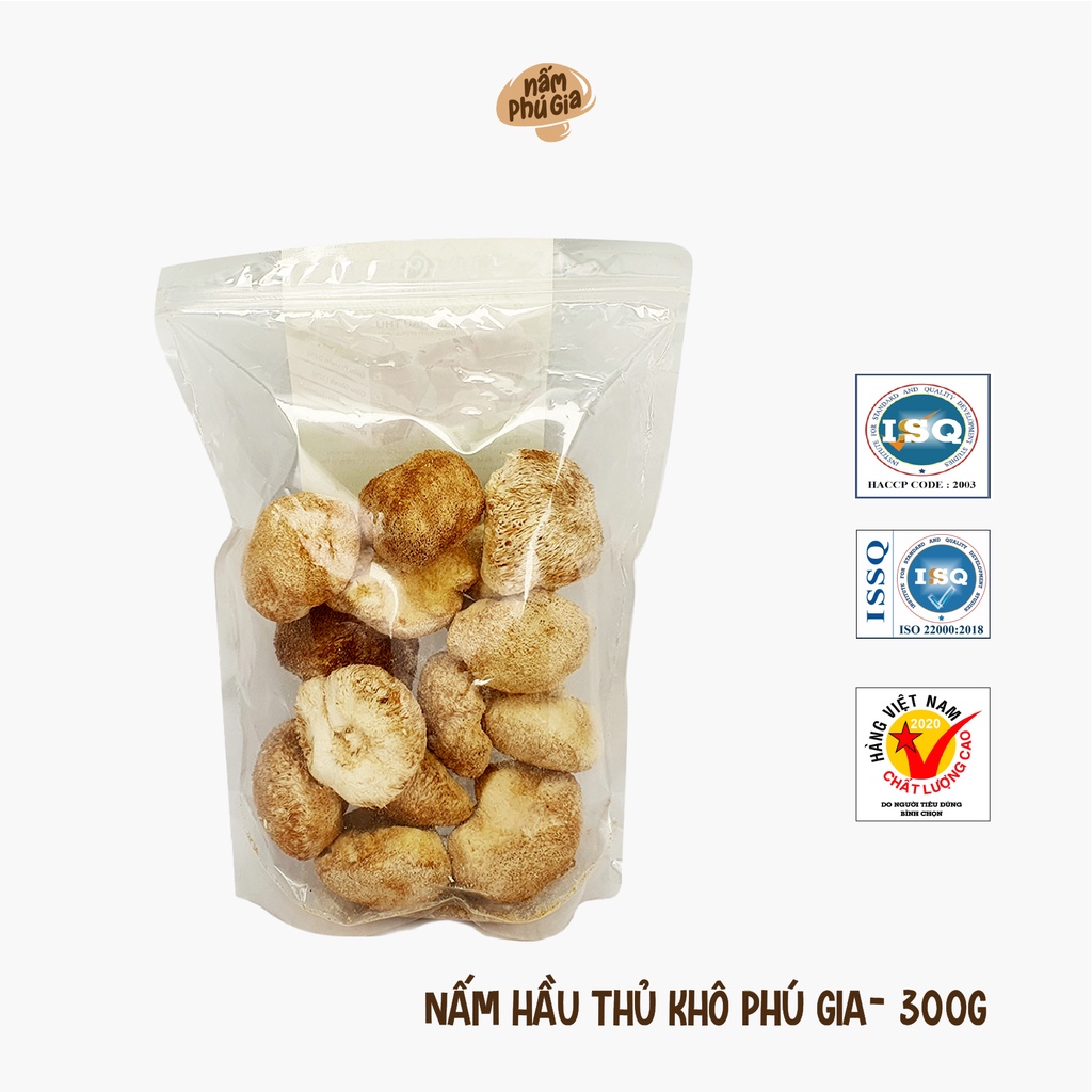 Nấm Hầu Thủ Khô Cao Cấp Gói 100g/300g/500g