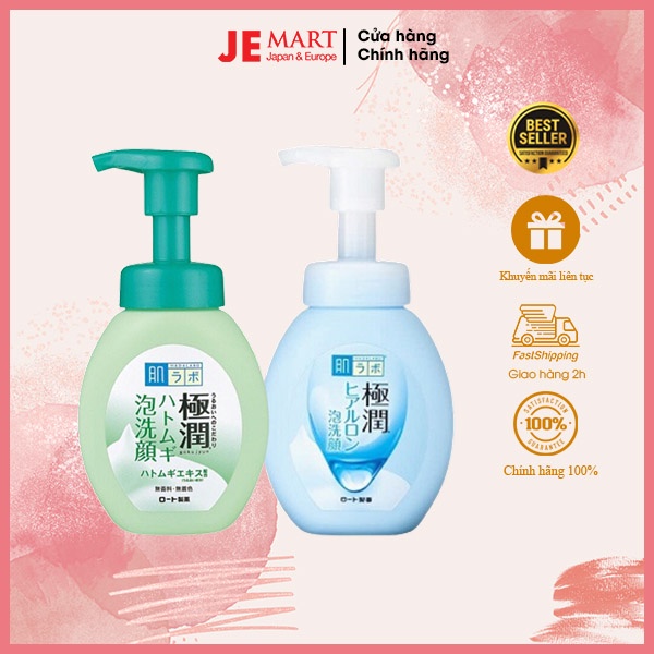 Sữa rửa mặt Hadalabo tạo bọt