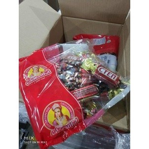 Kẹo Cten đỏ Nga socola hạnh nhân 500gr