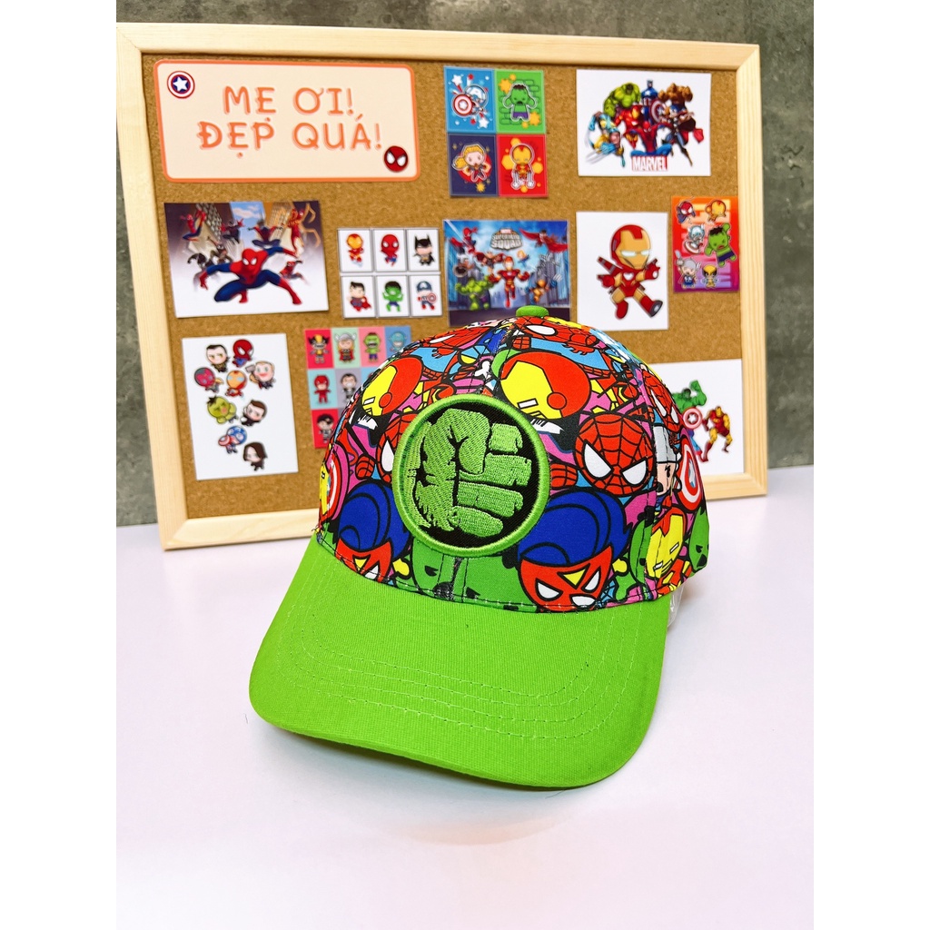 NÓN KẾT/ NÓN LƯỠI TRAI SIÊU NHÂN CHO BÉ TRAI