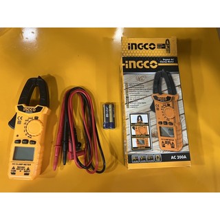 Ampe kìm đo AC kỹ thuật số Ingco DCM2001