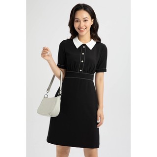 Đầm cổ peterpan viền hạt nữ IVY moda MS 48M6411 (Used 1)_ Size S