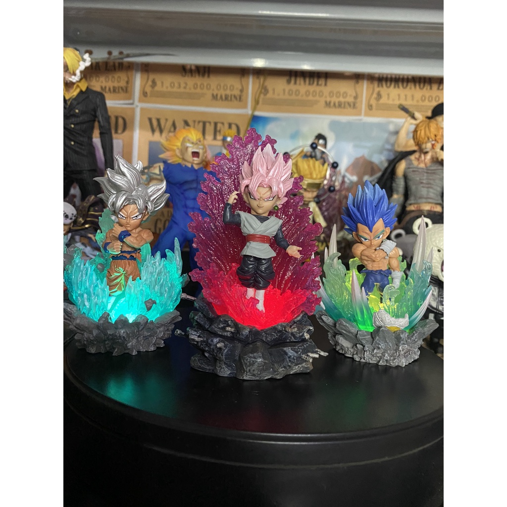 Mô Hình/Figure goku Vegeta chibi có led Mô Hình Dragonball giá rẻ