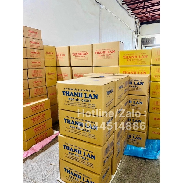 Kẹo vừng đen hộp V04  - Kẹo Sìu Châu Thanh Lan  -  Nam Định