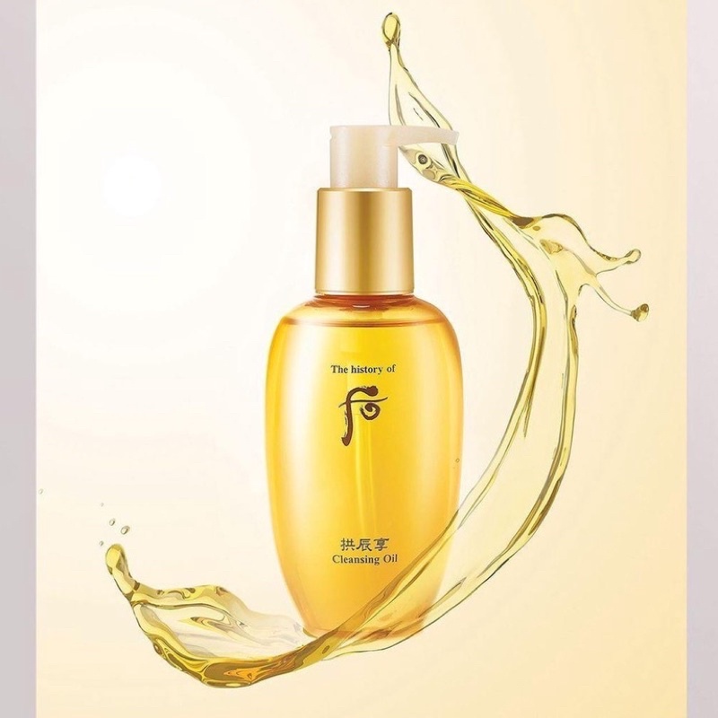 Dầu Tẩy Trang Whoo Vàng 50ML Dạng Dầu Siêu Sạch Mịn