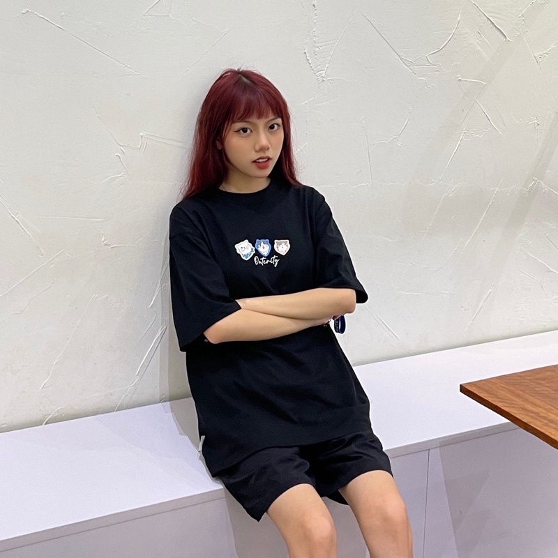 Áo Thun Outerity MeowFam 65/35% Cotton Hàng Xuất Dư