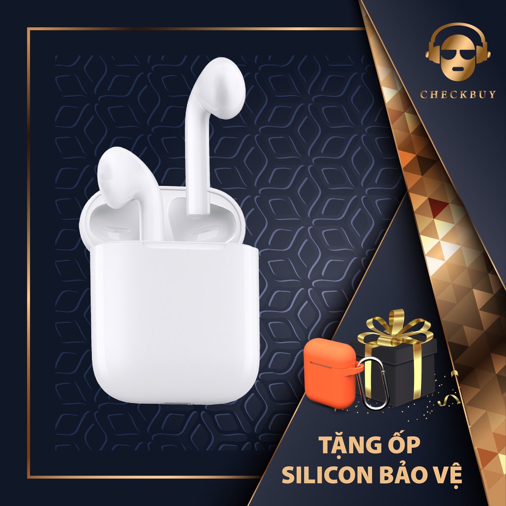 Tai Nghe Bluetooth AirCheck 2 - Âm Thanh Hay - Bản Cao Cấp Nhất - Đầy Đủ Các Chức Năng - Có Micro - Tặng Vỏ Silicon