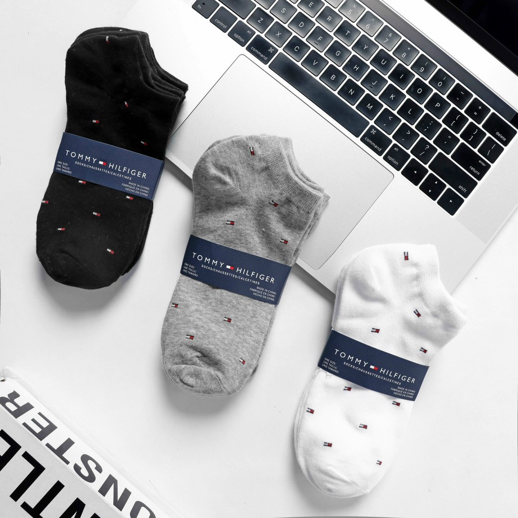 Full Set 3 đôi vớ/tất cổ ngắn chất cotton dày dặn, thông thoáng TM4